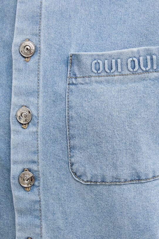 OUI koszula damska jeansowa 96464 niebieski