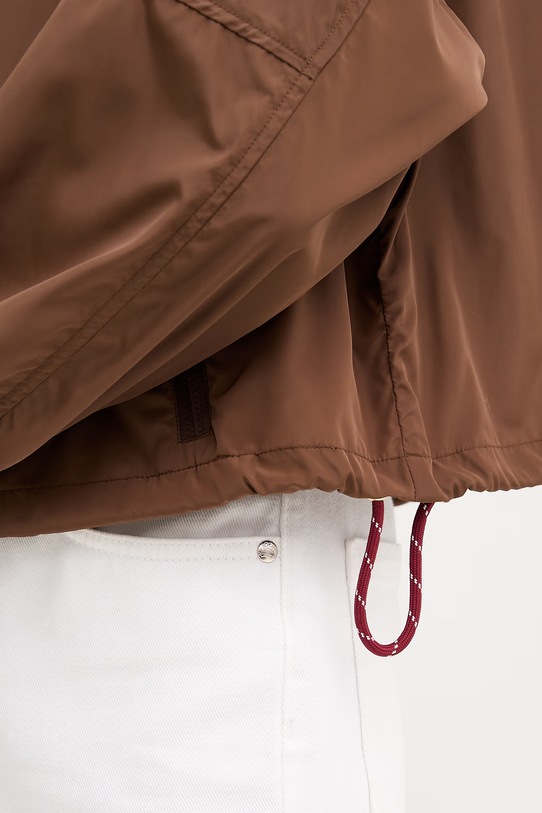 OUI krótka kurtka damska 96601 brązowy