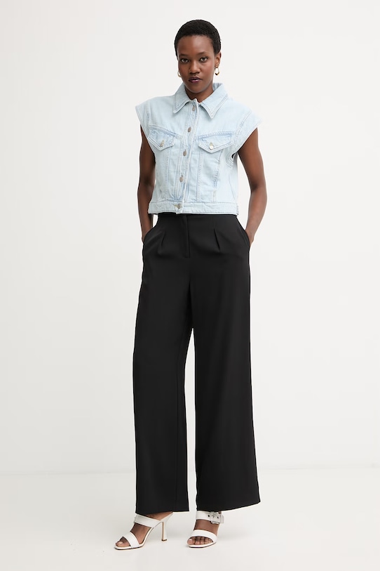 BOSS Orange damska jeansowa C VEST 1.0 50561036 niebieski SS26