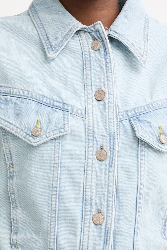 BOSS Orange damska jeansowa C VEST 1.0 50561036 niebieski