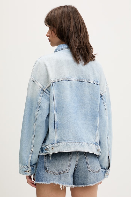 Odzież HUGO Blue kurtka jeansowa damska 50557023 niebieski