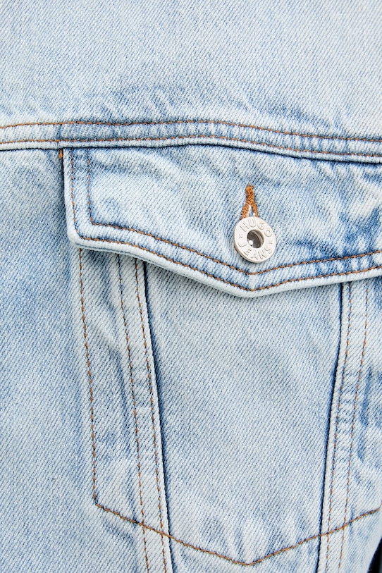 HUGO Blue kurtka jeansowa damska 50557023 niebieski