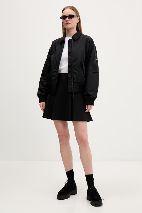 Яке Hugo Blue 50556850 черен SS26