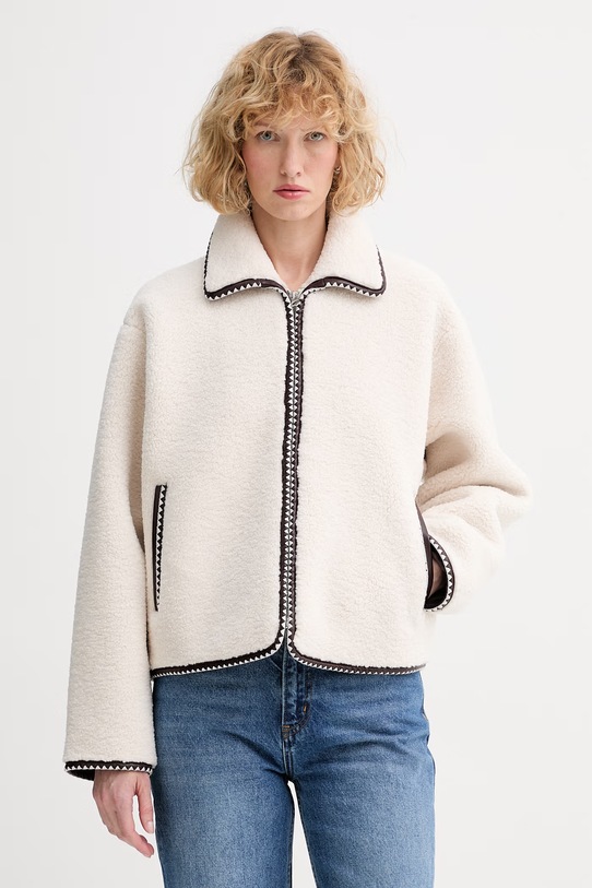 rag & bone kurtka damska Mai beżowy RA4S25H0MOW