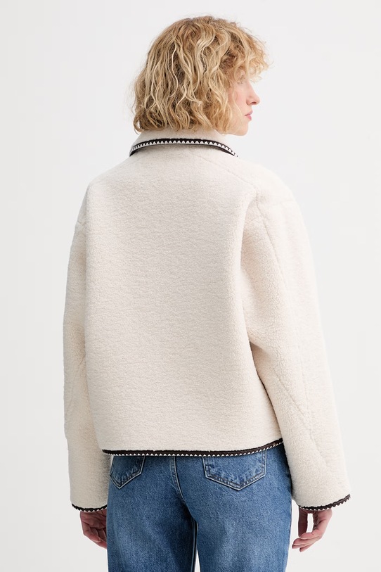 Odzież rag & bone kurtka damska Mai RA4S25H0MOW beżowy