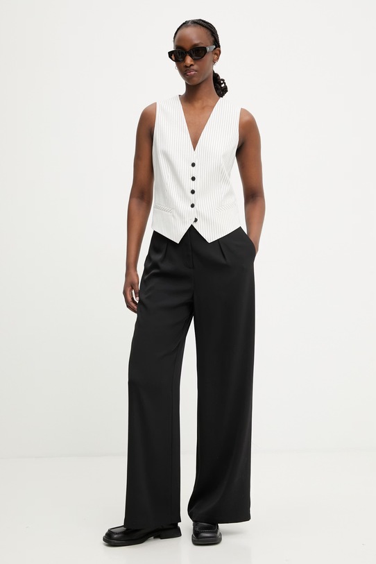 HUGO vesta dámská s viskózou Aumare 50559272 bílá SS26