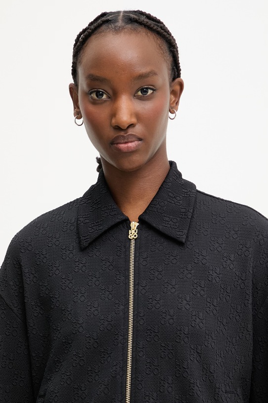 HUGO mikina dámská Dayane černá 50557503