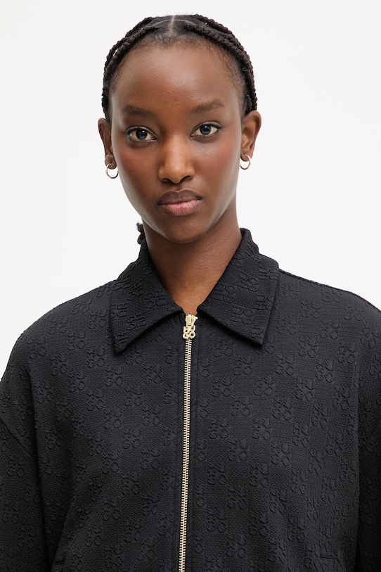 HUGO mikina dámská Dayane černá 50557503