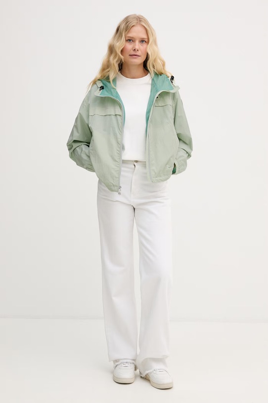 Blauer kurtka damska BURRAGE BLDC01215 zielony SS26