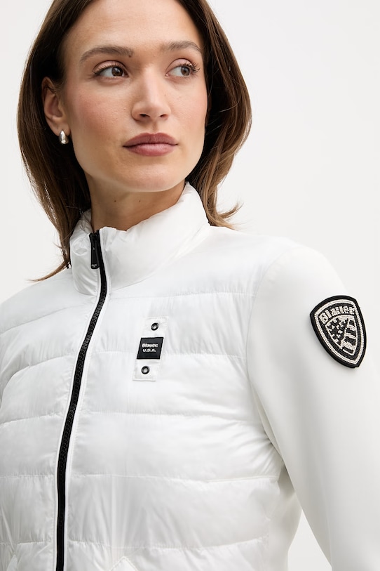 Blauer krótka kurtka damska HASKEL biały BLDC02206