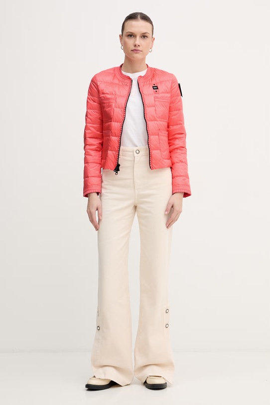 Blauer kurtka puchowa damska ROSA BLDC03168 pomarańczowy SS26
