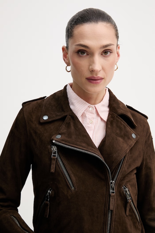 Ruházat Blauer velúr bőrdzseki CHERRY BLDL02447 barna