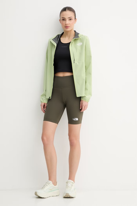 The North Face kurtka sportowa damska FONTANALES NF0A8DTMG6O1 zielony SS26