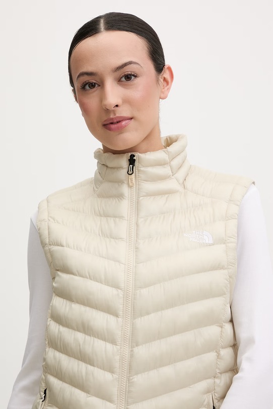 The North Face bezrękawnik damski HUILA beżowy NF0A8DW5DOM1