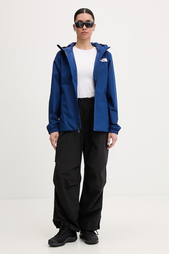 The North Face kurtka sportowa damska QUEST NF0A8G12D1R1 granatowy SS26