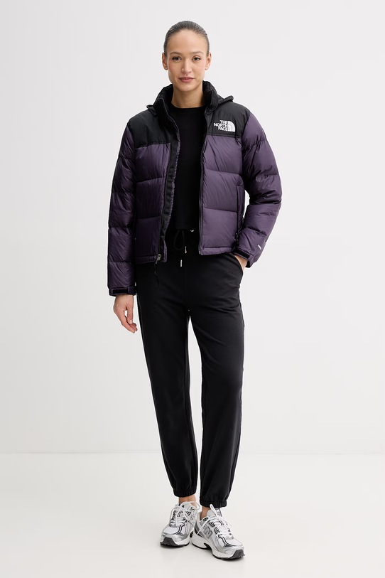 The North Face kurtka puchowa damska 1996 Retro Nuptse NF0A3XEOGJI1 fioletowy SS26