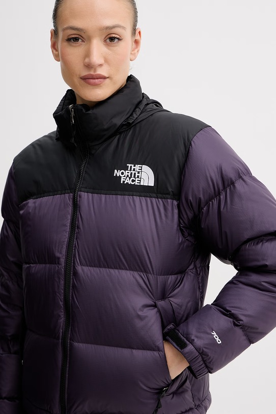 The North Face kurtka puchowa damska 1996 Retro Nuptse fioletowy NF0A3XEOGJI1