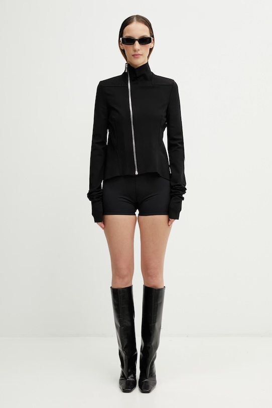 Rick Owens Lilies кофта на замке женская вискозная Naska Gary LI01F7704.JCVS