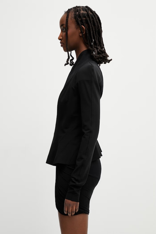 Rick Owens Lilies Princess кофта на замке для женщин LI01F7703.JCVS чёрный SS26