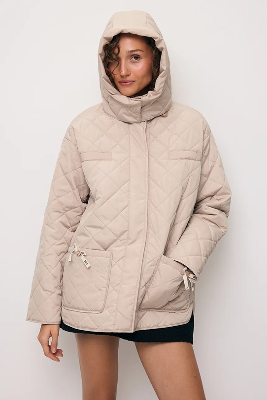 BIZUU kurtka puchowa damska NAYLA beżowy NAYLA.BEZOWY