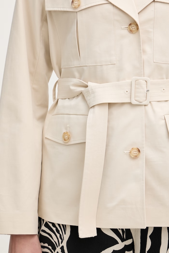 Gant kurtka damska bawełniana 4700414 beżowy