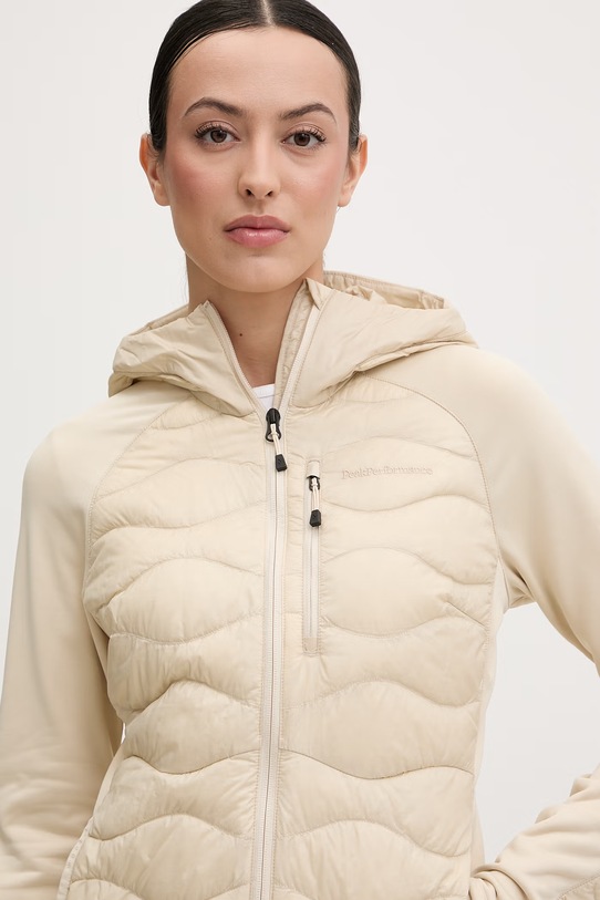 Peak Performance kurtka puchowa damska Helium Down beżowy G79840