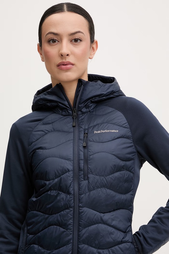 Peak Performance kurtka puchowa damska Helium Down granatowy G79840