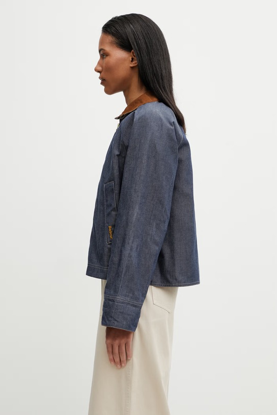 Barbour LCA0393IN71 kurtka przejściowa damska jeansowa LCA0393IN71 granatowy SS26