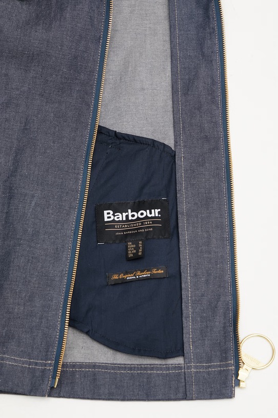 Barbour LCA0393IN71 kurtka przejściowa damska jeansowa LCA0393IN71 granatowy