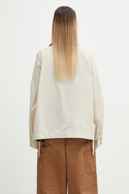 Odzież Barbour LSP0304CR31 krótka kurtka damska z bawełną LSP0304CR31 beżowy