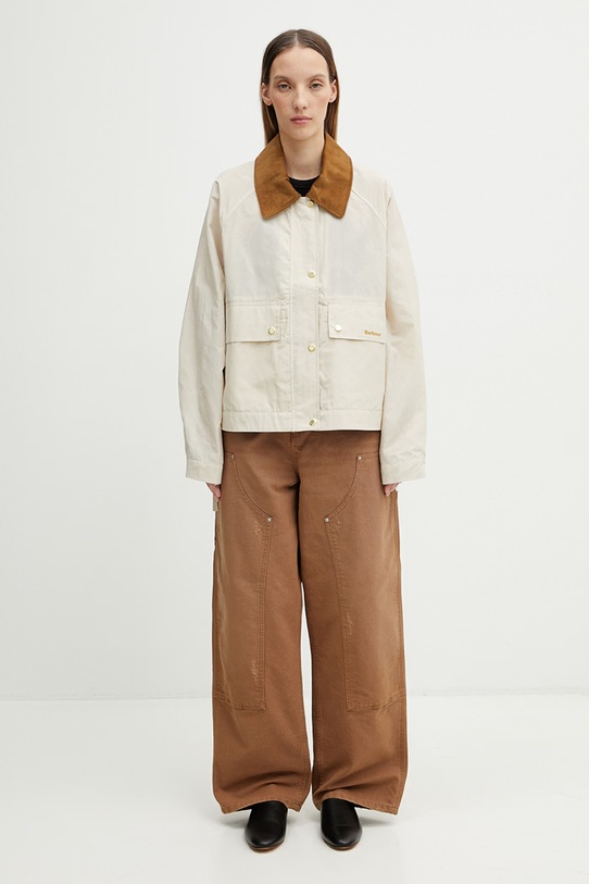 Barbour LSP0304CR31 krótka kurtka damska z bawełną LSP0304CR31