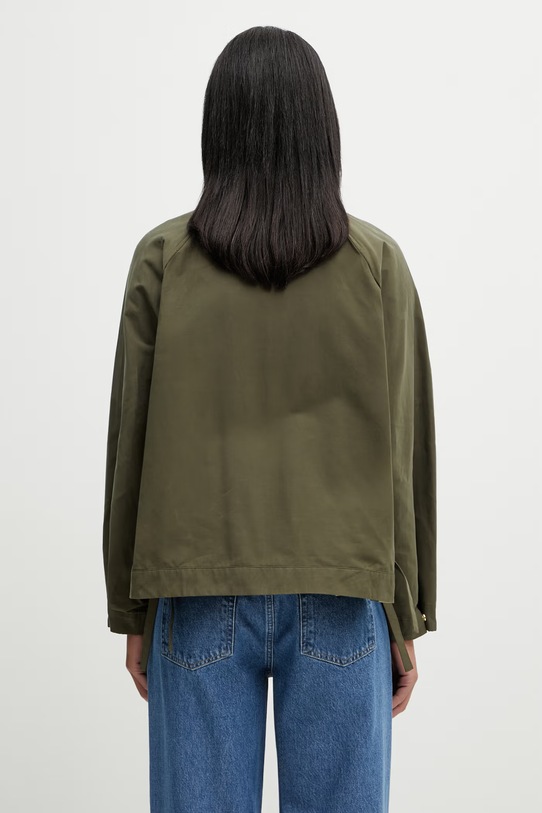 Odzież Barbour LSP0304OL72 kurtka przejściowa damska z bawełną LSP0304OL72 zielony