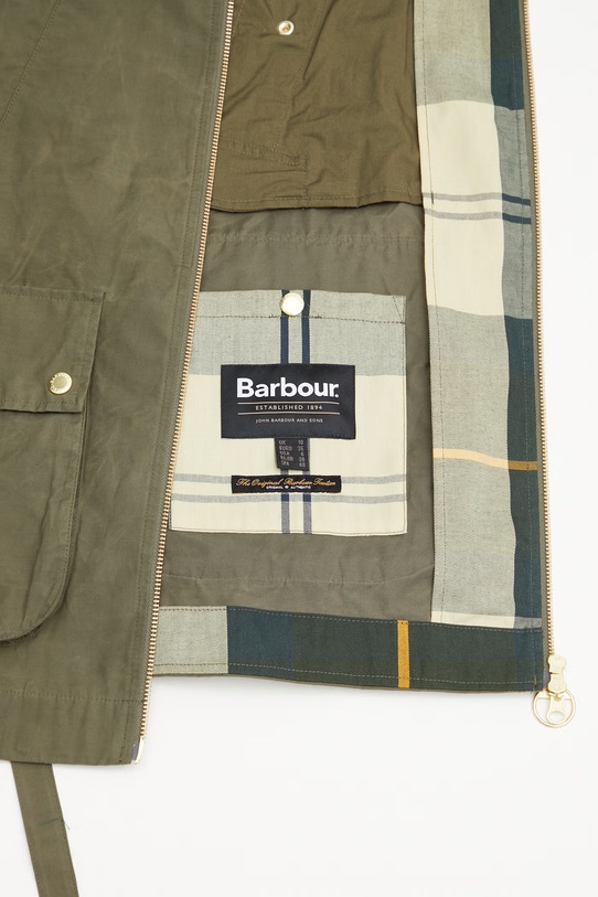 Barbour LSP0305OL72 преходно яке дамско с памук LSP0305OL72 зелен