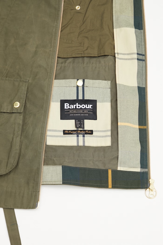 Barbour LSP0305OL72 преходно яке дамско с памук LSP0305OL72 зелен