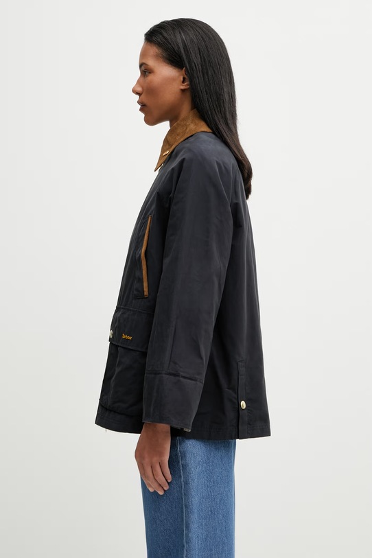 Barbour LSP0310NY91 kurtka przejściowa damska z bawełną LSP0310NY91 granatowy SS26