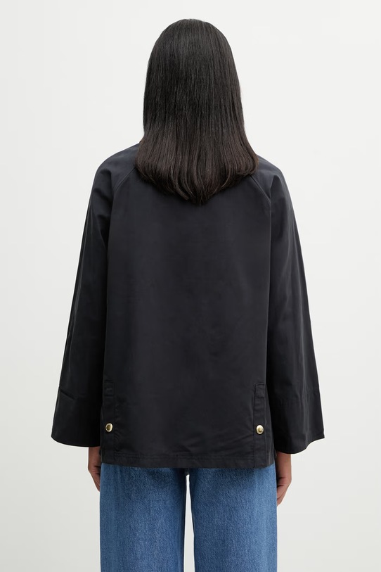 Odzież Barbour LSP0310NY91 kurtka przejściowa damska z bawełną LSP0310NY91 granatowy