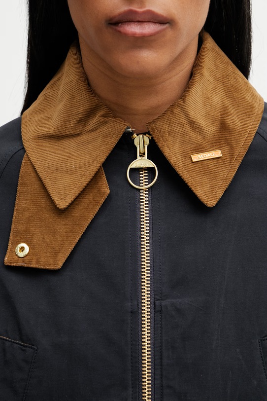 Barbour LSP0310NY91 kurtka przejściowa damska z bawełną granatowy LSP0310NY91