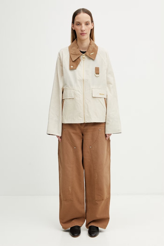 Barbour LSP0311CR31 krótka kurtka damska z bawełną LSP0311CR31