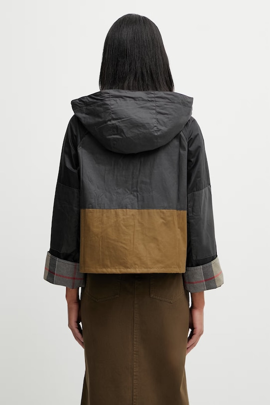 Odzież Barbour LWX1530BK11 kurtka przejściowa damska bawełniana LWX1530BK11 szary