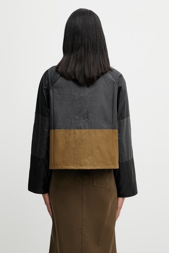 Barbour LWX1530BK11 kurtka przejściowa damska bawełniana LWX1530BK11 szary