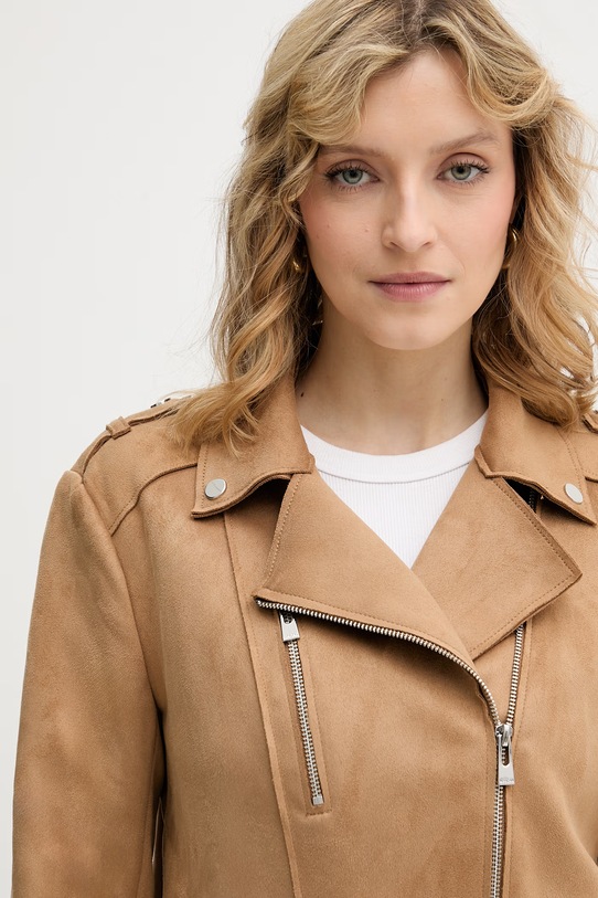 Morgan ramoneska damska brązowy GILOKA