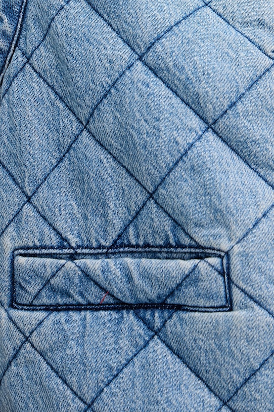 Morgan bezrękawnik damski jeansowy VQUIL niebieski