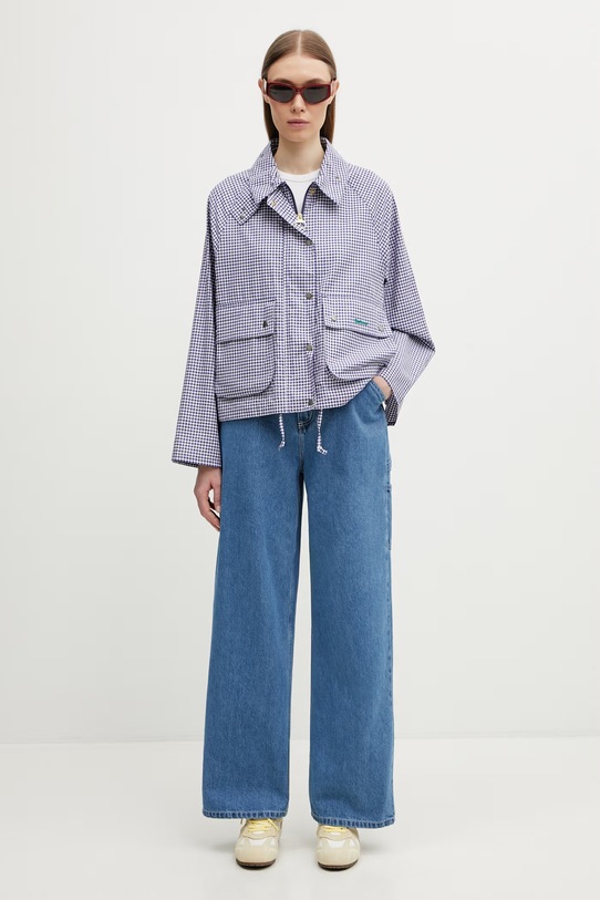 Barbour x Paul Smith Gingham Spey giacca da donna in cotone LCA0383NY71