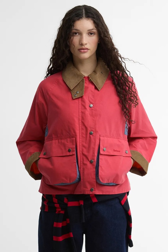 Barbour x Paul Smith Spey kurtka damska bawełniana multicolor LCA0390RE52