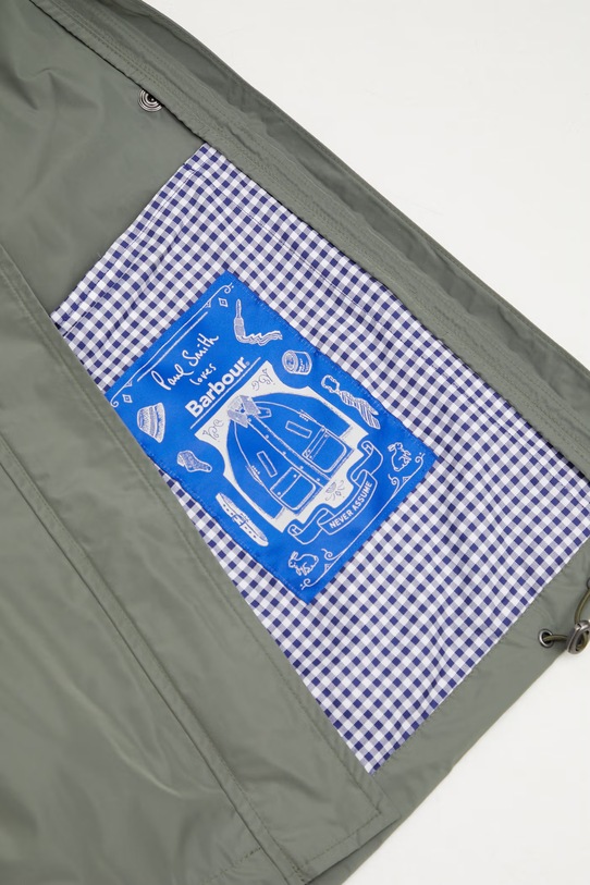 Barbour x Paul Smith Broomhill kurtka damska LSP0329GN33