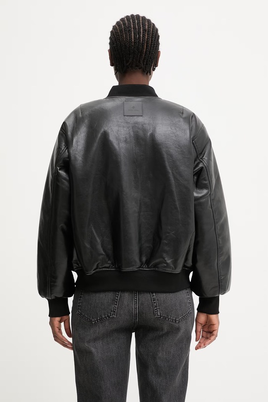 Odzież Anine Bing Leon Bomber bomberka damska A.01.10909 czarny