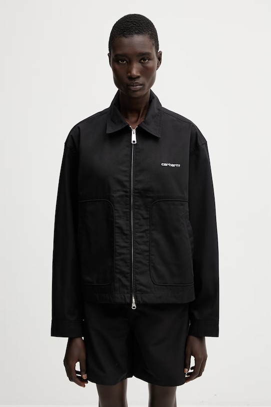 Carhartt WIP W' Postal Jacket krótka kurtka damska czarny I036147.K02XX