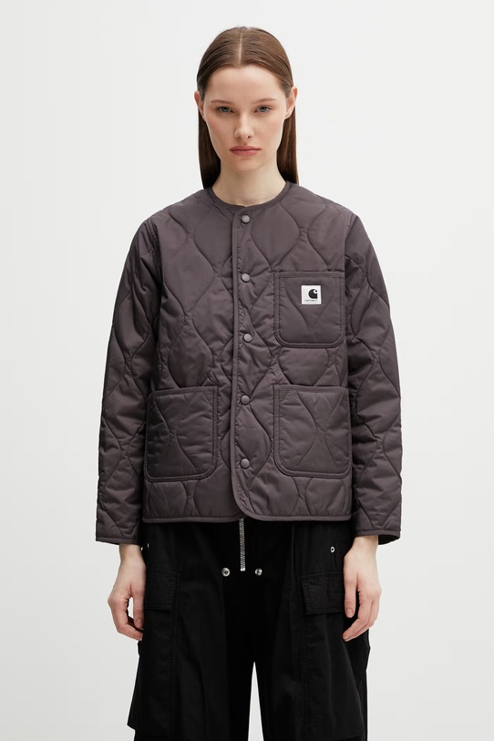 Carhartt WIP W' Skyler Liner kurtka pikowana damska brązowy I031602.3ISXX