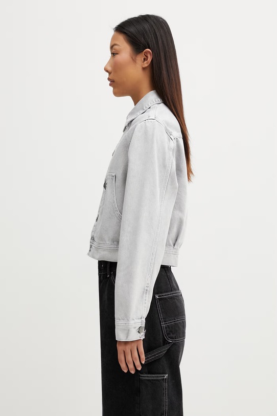 Carhartt WIP W' Arca Jacket kurtka jeansowa damska jeansowa I036528.895F szary SS26