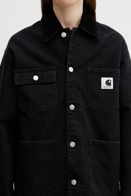 Carhartt WIP W' OG Michigan Coat kurtka jeansowa damska jeansowa czarny I034843.00E4O